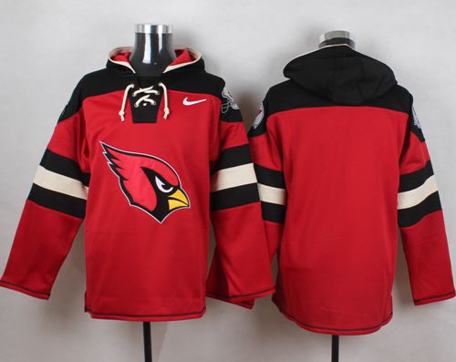 Nike Cardinals Blank Red Player Pullover NFL Hoodie - Click Image to Close
